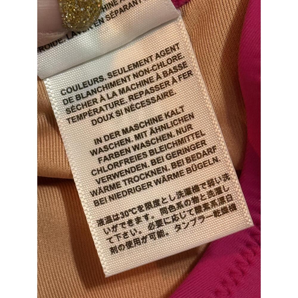 NEW J. Crew Heritage 1989 High-Leg Bikini Bottom BP209 Fuchsia Pink Size 3X 3XL - Picture 8 of 14